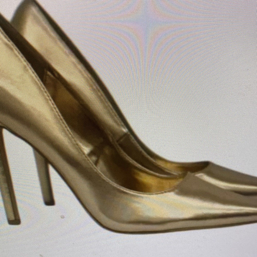 DKNY Shiny Gold Women's Heels